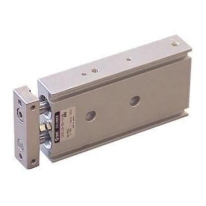 Picture of Pneumatic Piston Rod Cylinder - 6mm Bore, 30mm Stroke, CXS Series, Double Acting, SMC, CXSL6-30