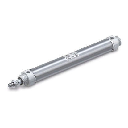 Picture of Pneumatic Piston Rod Cylinder - 75mm Bore, 40mm Stroke, CM2-Z Series, Double Acting, SMC, CDM2B40R-75Z-XC6