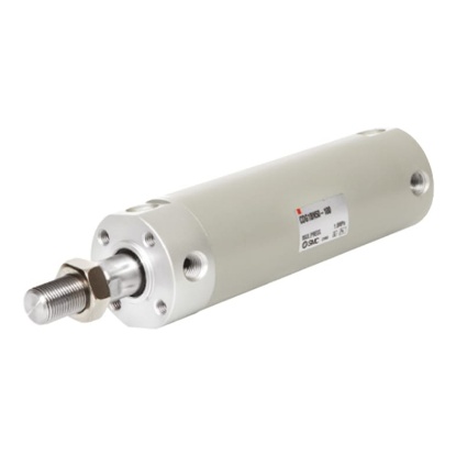 Picture of Pneumatic Piston Rod Cylinder - 80mm Bore, 150mm Stroke, CG1 Series, Double Acting, SMC, CDG1BN80-150