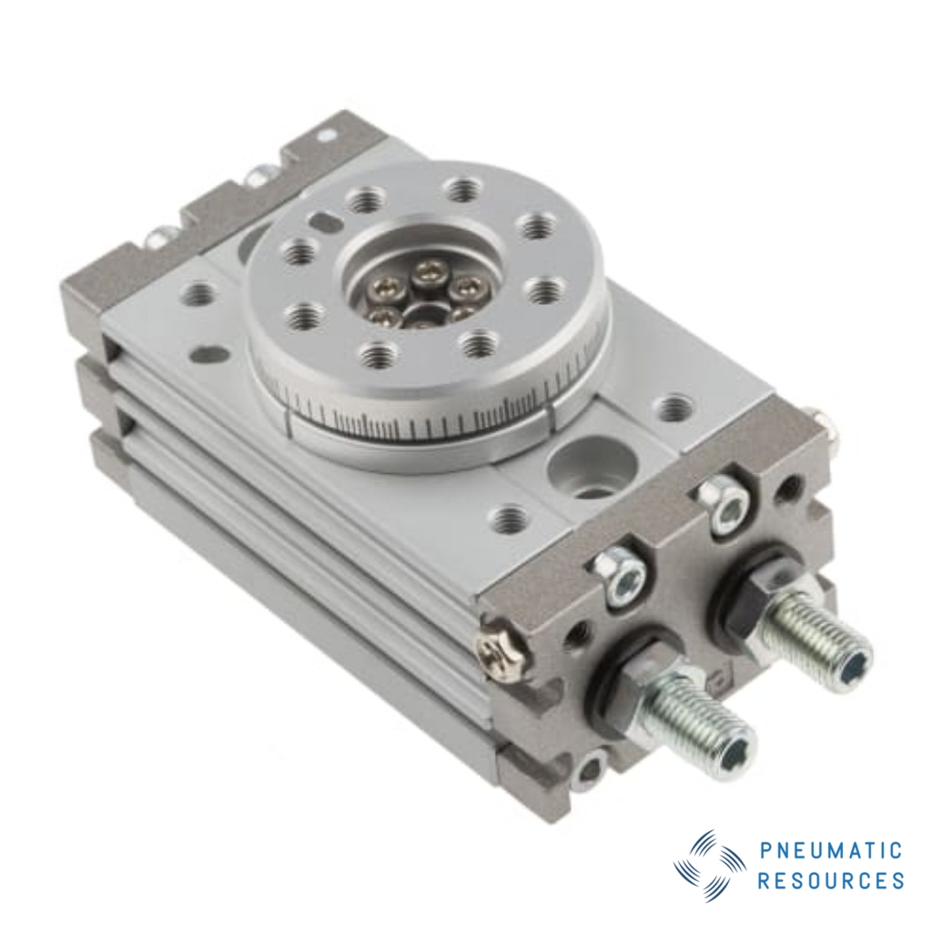 Picture of MSQ Series Pneumatic Rotary Actuator, 190° Rotary Angle, 15mm Bore, SMC, MSQB10A