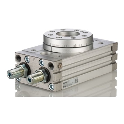 Picture of MSQ Series Pneumatic Rotary Actuator, 190° Rotary Angle, 25mm Bore, SMC, EMSQB50A