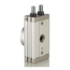 Picture of MSQ Series Pneumatic Rotary Actuator, 190° Rotary Angle, 25mm Bore, SMC, EMSQB50A