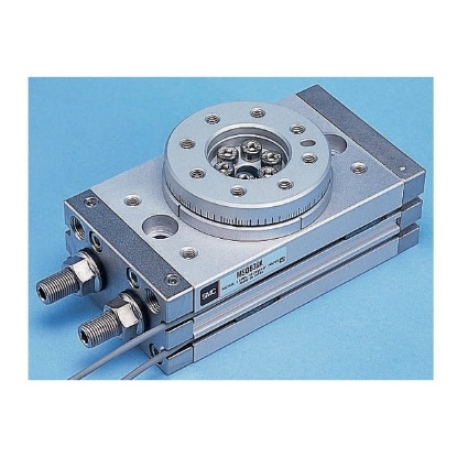 Picture of MSQ Series Pneumatic Rotary Actuator, 190° Rotary Angle, 32mm Bore, SMC, EMSQB100A