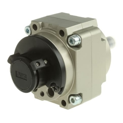 Picture of CDRB1 Series 9.9 bar Pneumatic Rotary Actuator, 180° Rotary Angle, 80mm Bore, SMC, CDRB1BW80-180S