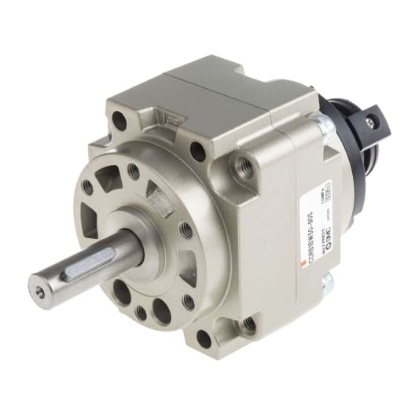 Picture of CDRB1 Series 9.9 bar Pneumatic Rotary Actuator, 90° Rotary Angle, 50mm Bore, SMC, CDRB1BW50-90S