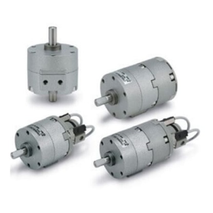 Picture of CDRB Series Double Action Pneumatic Rotary Actuator, 180° Rotary Angle, 10mm Bore, SMC, CDRB2BWU10-180SZ