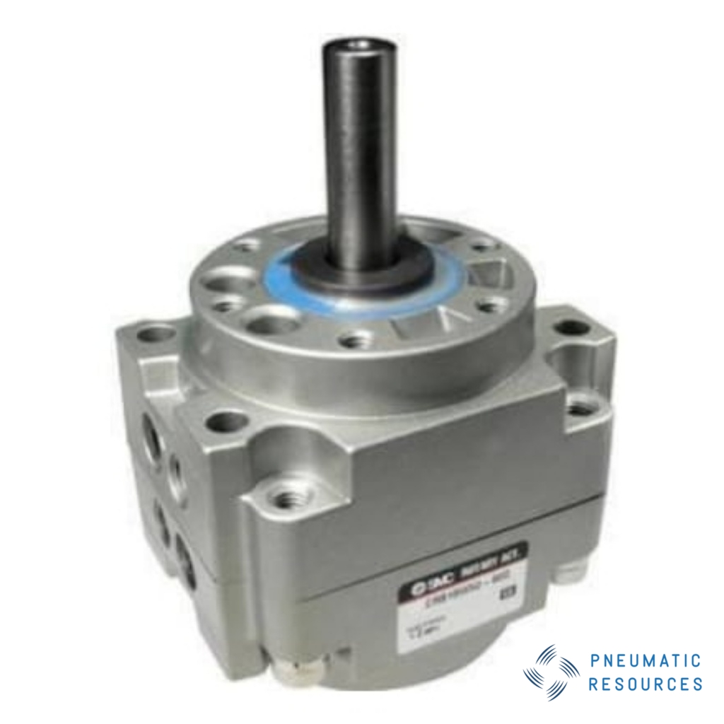 Picture of CRB1 Series 5 bar Double Action Pneumatic Rotary Actuator, 270° Rotary Angle, 80mm Bore, SMC, CRB1BW50-270S