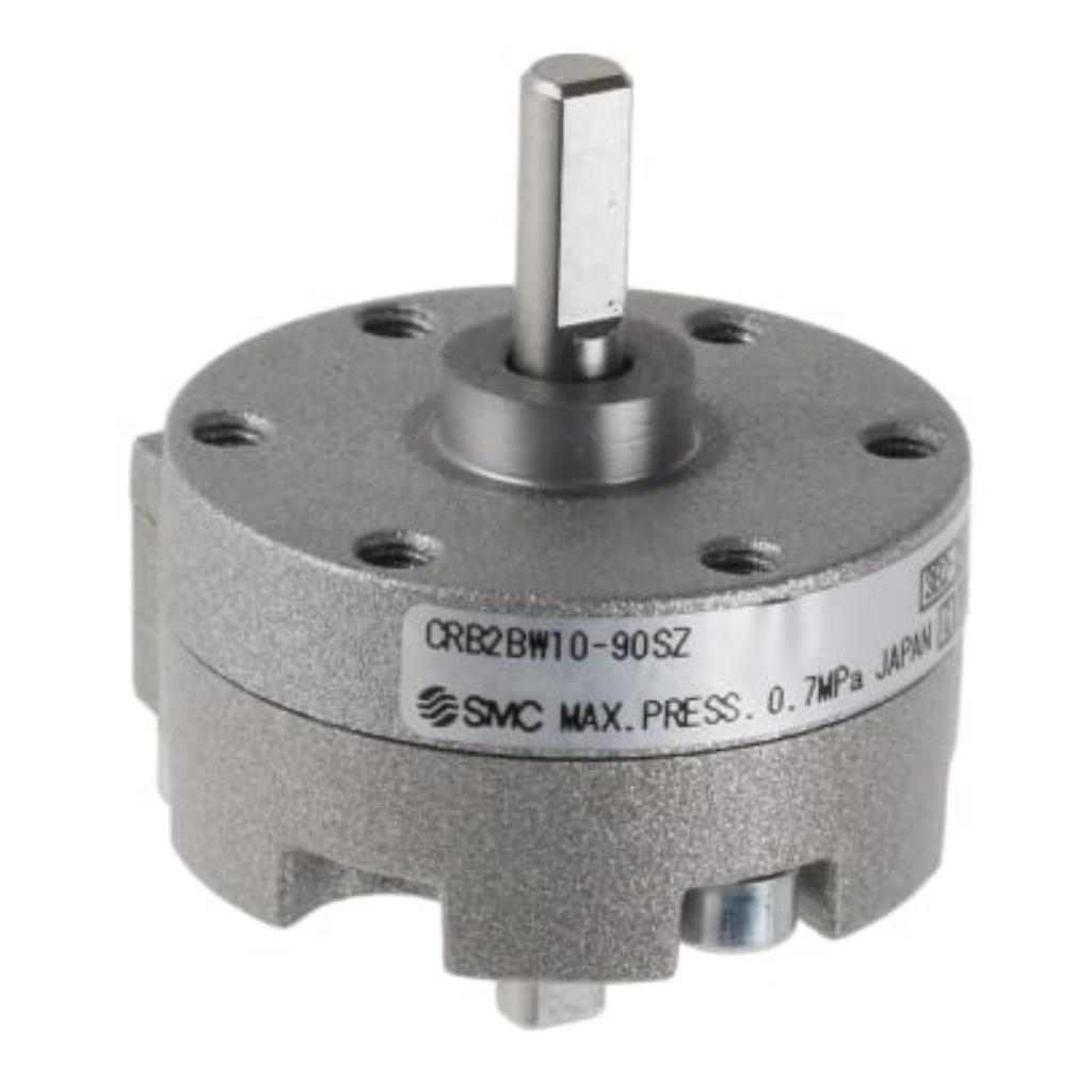 Picture of CRB Series 0.7 MPa Double Action Pneumatic Rotary Actuator, 90° Rotary Angle, 10mm Bore, SMC, CRB2BW10-90SZ