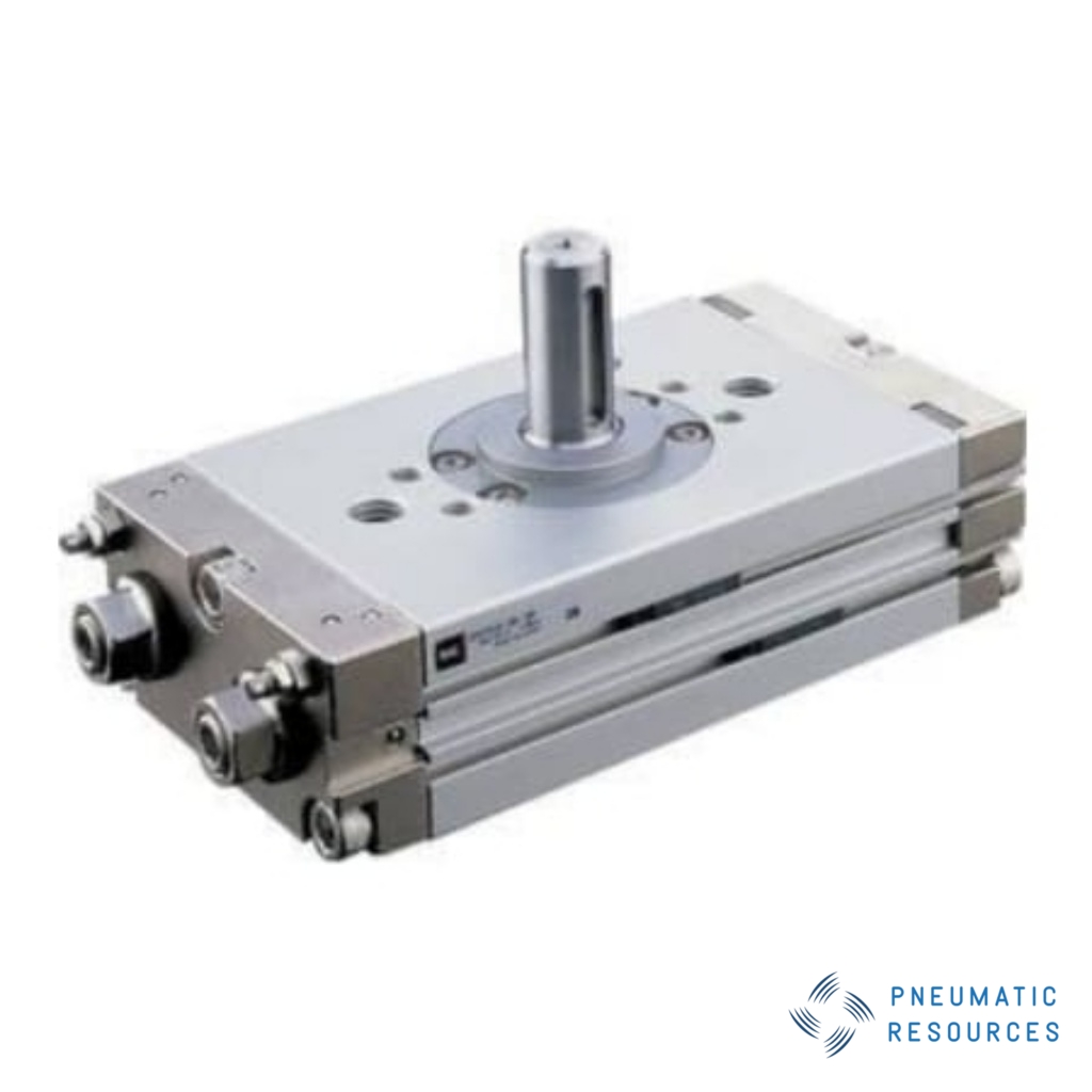Picture of CRQ2 Series 10 bar Single Action Rotary Actuator, 90° Rotary Angle, 30mm Bore, SMC, CDRQ2BS30TF-90C