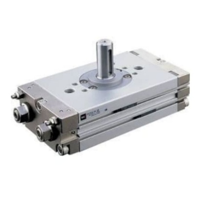Picture of CRQ2 Series 7 bar Double Action Pneumatic Rotary Actuator, 180° Rotary Angle, 15mm Bore, SMC, CRQ2BW15-180