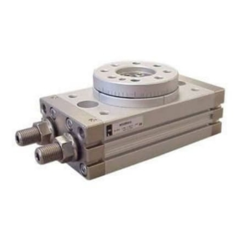 Picture of MSQ Series 10 bar Pneumatic Rotary Actuator, 190° Rotary Angle, 70mm Bore, SMC, MSQB70A-XF