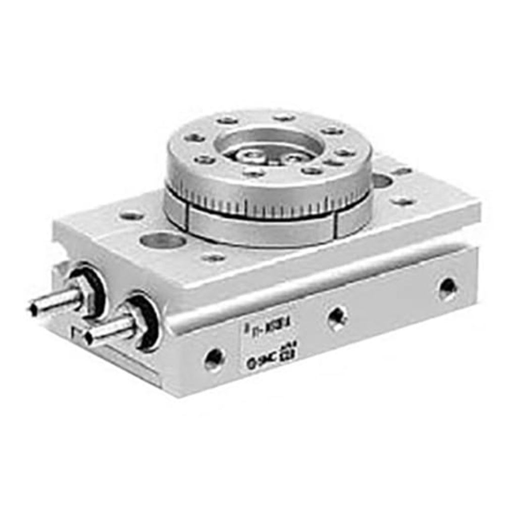 Picture of MSQ Series 1 MPa Single Action Pneumatic Rotary Actuator, 190° Rotary Angle, 20mm Bore, SMC, MSQB20R