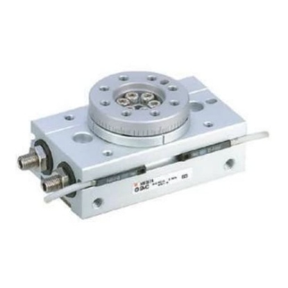 Picture of MSQ Series 7 bar Pneumatic Rotary Actuator, 0 → 190° Rotary Angle, 1mm Bore, SMC, MSQB1AE