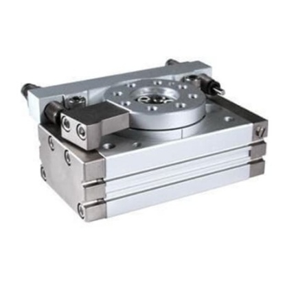 Picture of MSQ Series Pneumatic Rotary Actuator, 190° Rotary Angle, 18mm Bore, SMC, MSQB20H2