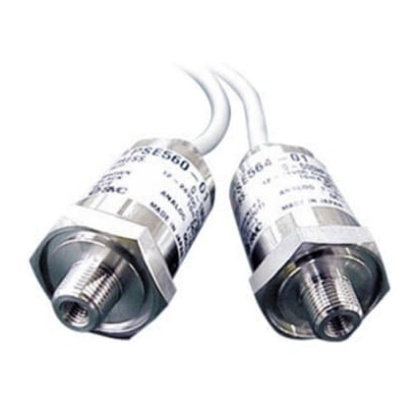 Picture of Pressure Sensor, 12 → 24V, IP65 10 bar, SMC, PSE560-02-28