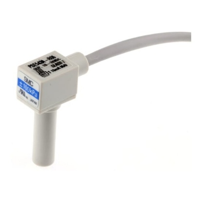 Picture of Pressure Sensor 500kPa, 12 → 24V dc, IP40 100 kPa, SMC, PSE543A-R06