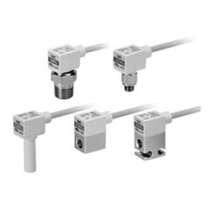 Picture of Pressure Sensor 500kPa, 24V, IP40 1 bar, SMC, PSE541-R04