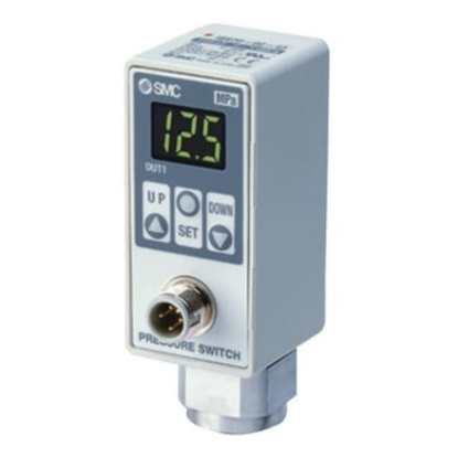 Picture of Pressure Sensor, IP67 1 MPa, SMC, ISE70-F02-L2