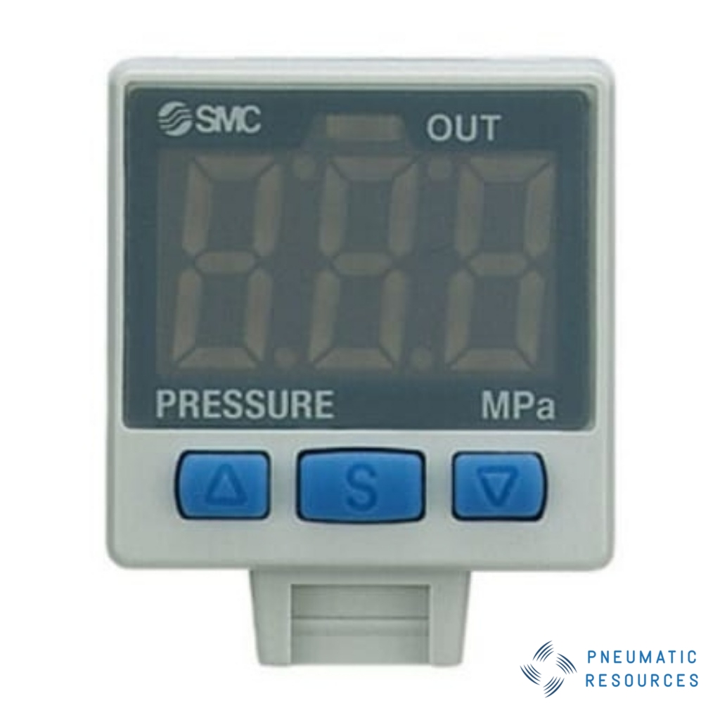 Picture of Pressure Switch 1.5MPa, 12 → 24V dc, IP40 10 bar, SMC, ISE35-N-65-MLA