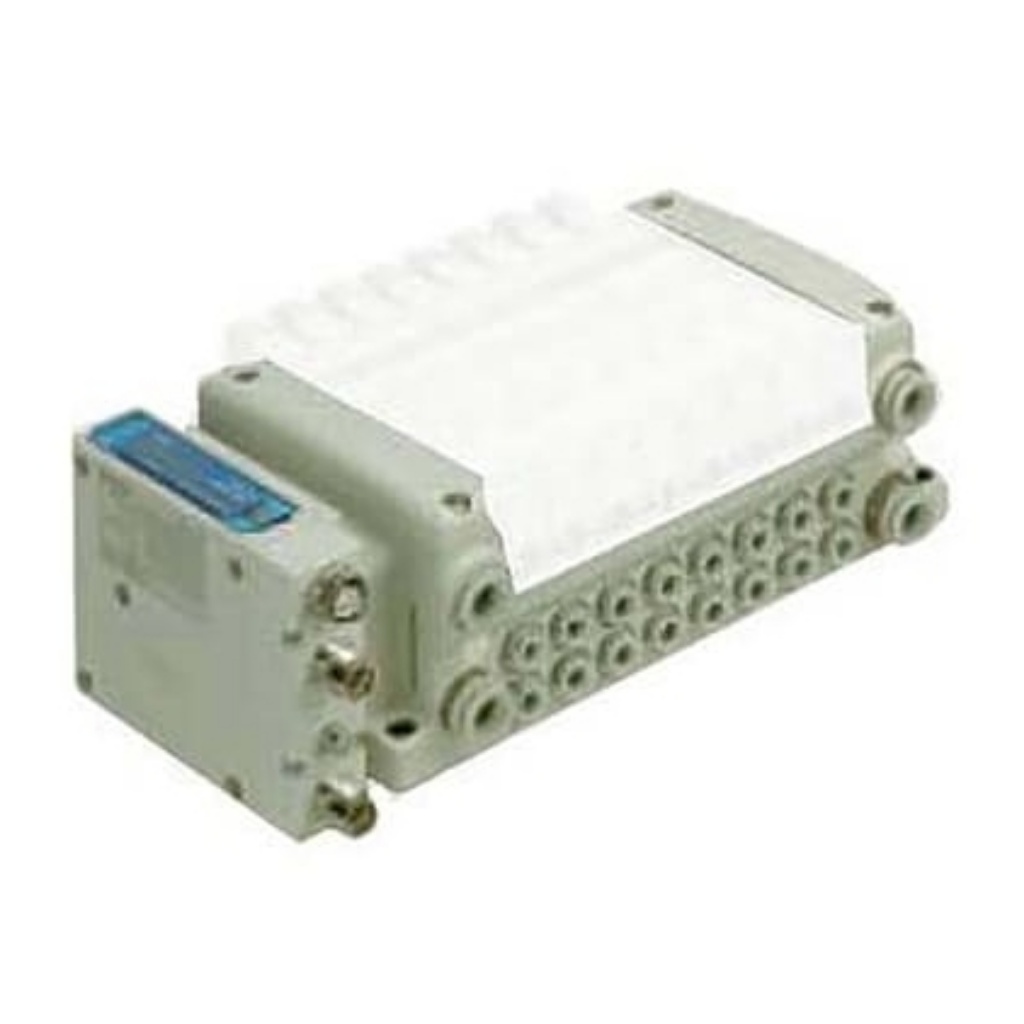 Picture of VQC2000 series 12 station Manifold, SMC, VV5QC21-12C6SD0