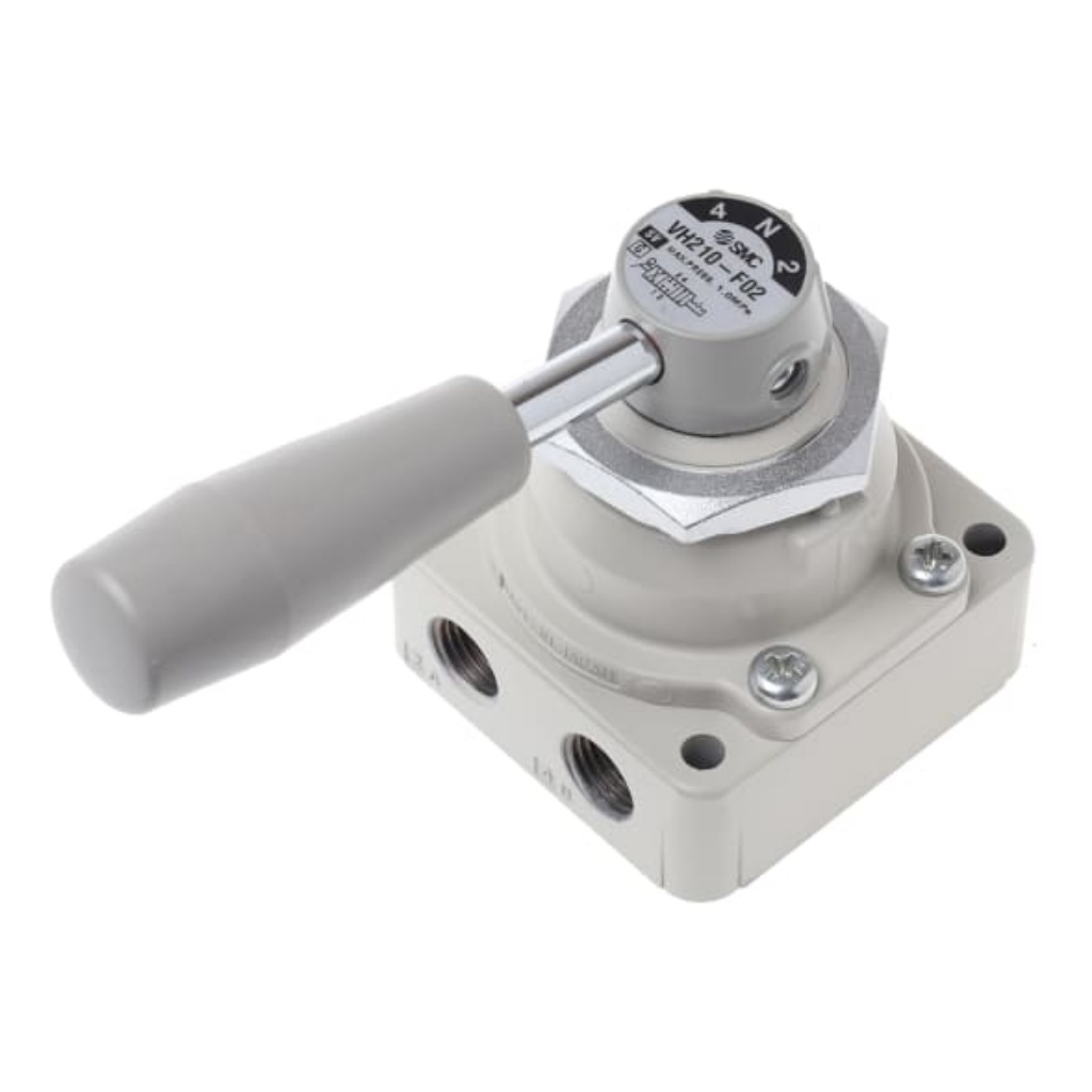 Picture of Handle 4/3 Pneumatic Manual Control Valve VH Series, G 1/4, 1/4in, III B, SMC, VH210-F02