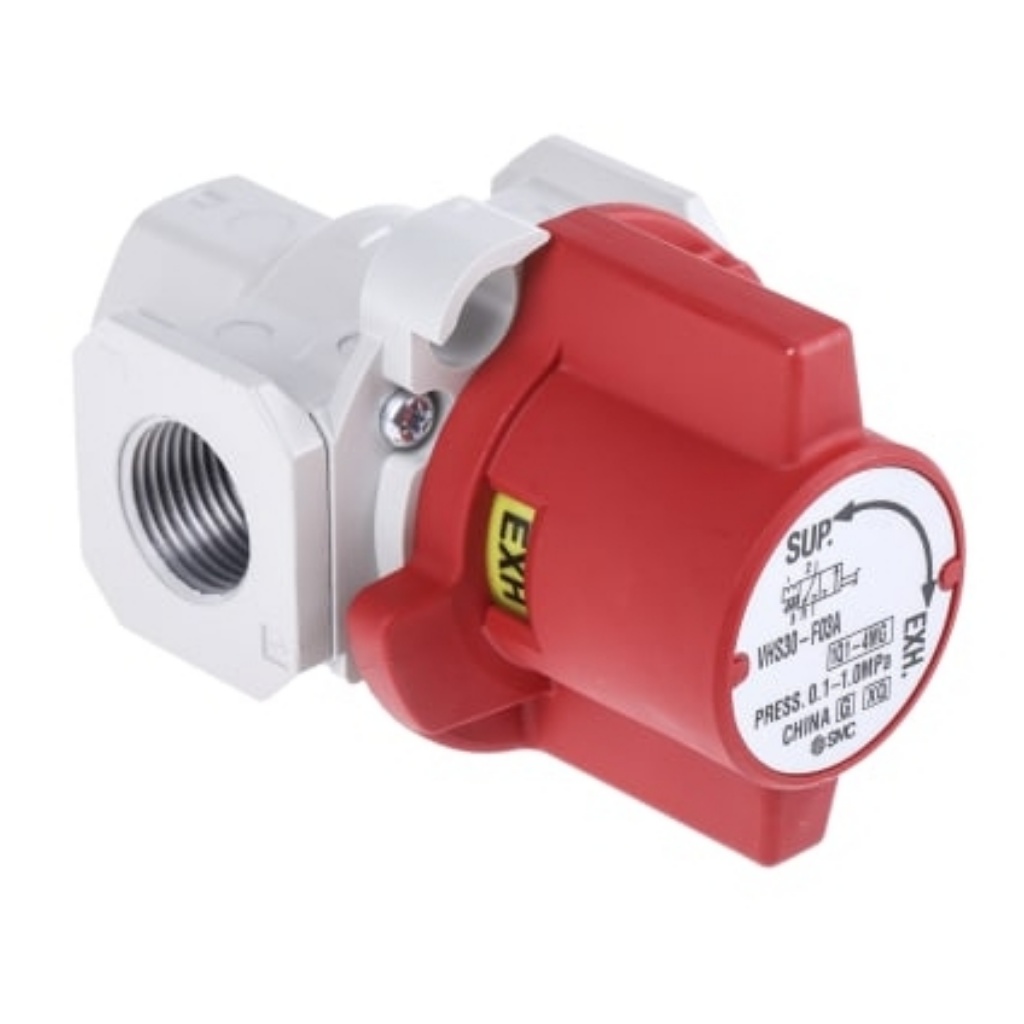 Picture of Locking Shut-Off Valve Pneumatic Relay Pneumatic Manual Control Valve VHS30 Series, G 3/8, 3/8in, III B, SMC, VHS30-F03A
