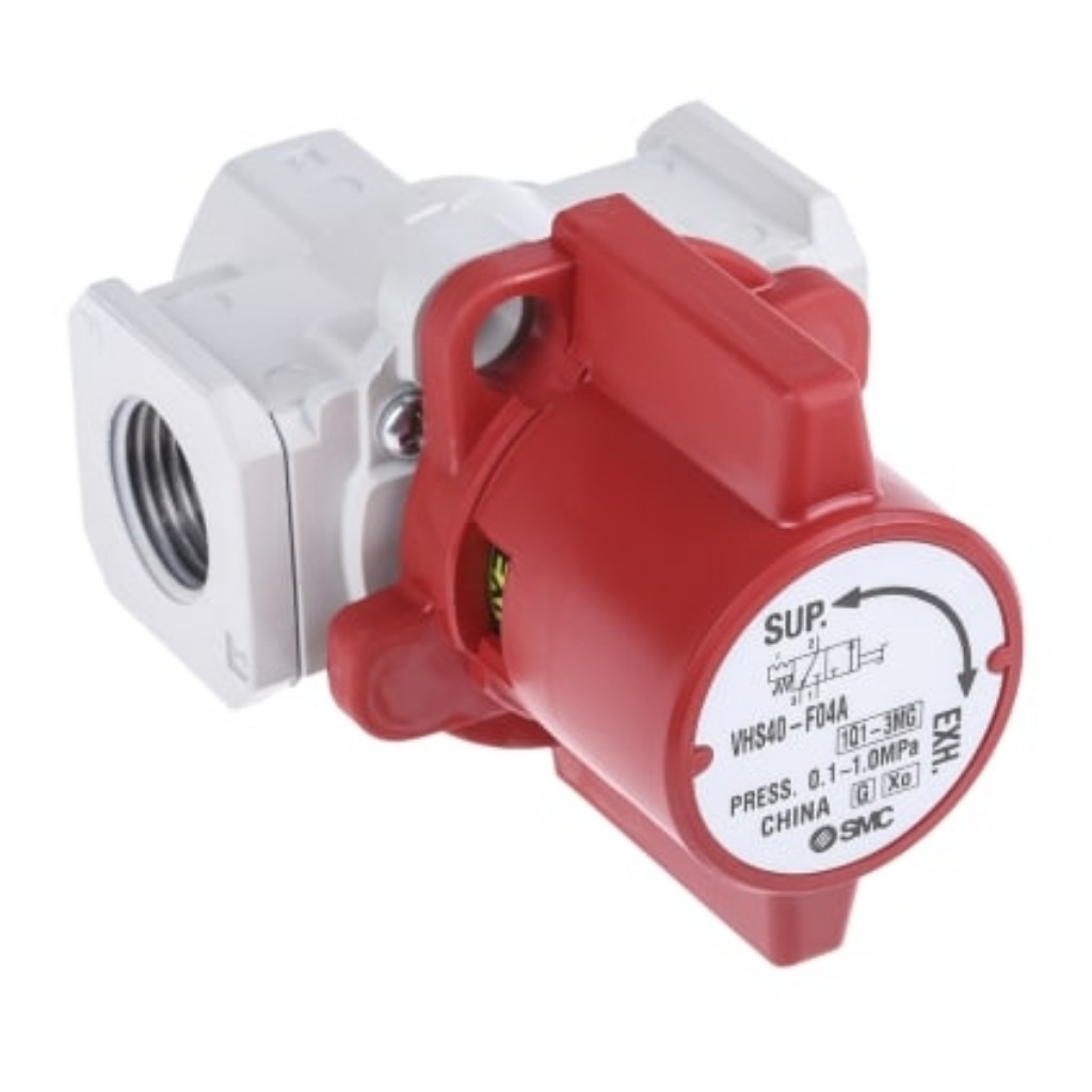 Picture of Locking Shut-Off Valve Pneumatic Relay Pneumatic Manual Control Valve VHS40 Series, G 1/2, 1/2in, III B, SMC, VHS40-F04A
