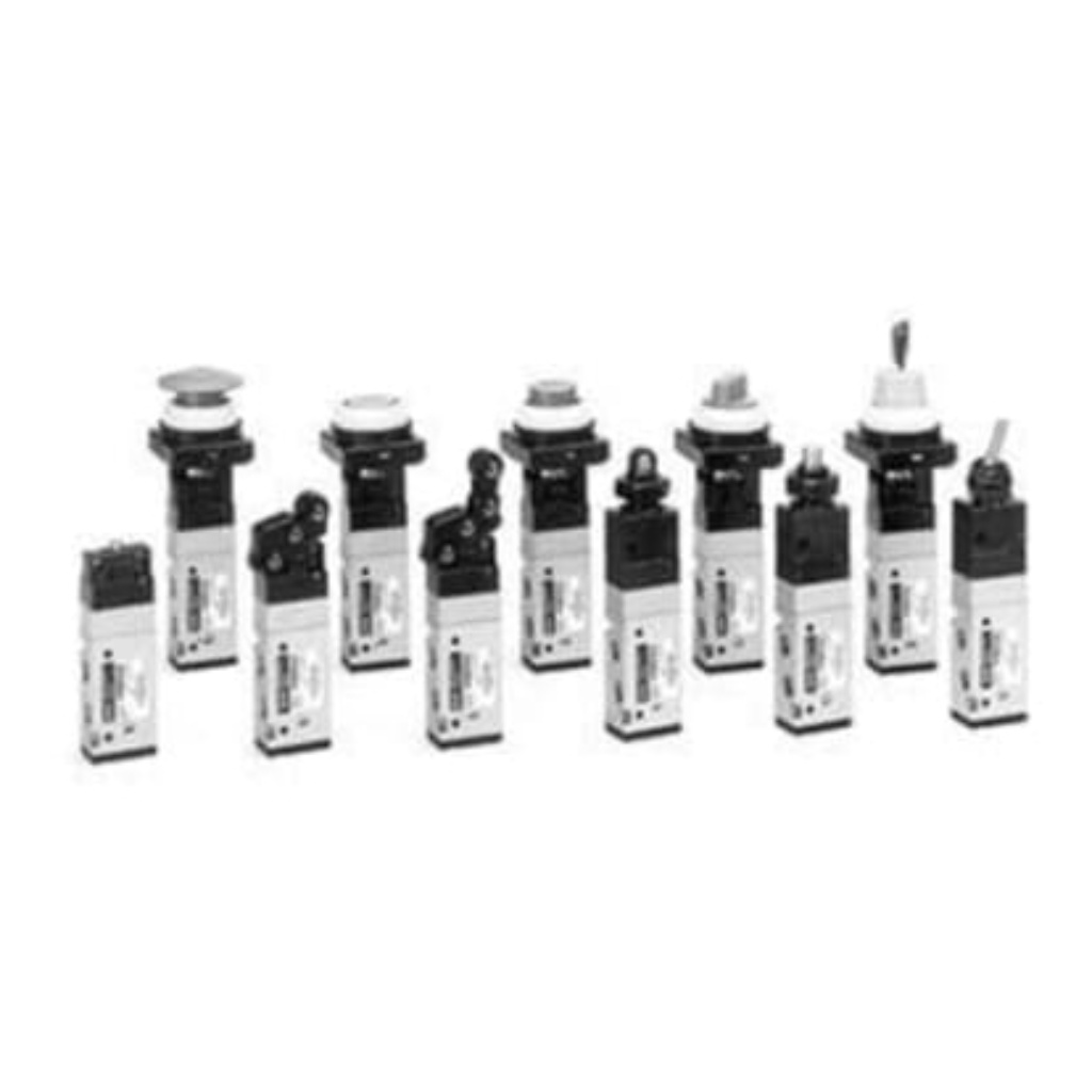 Picture of Push Button (Mushroom) 44318 Mechanical Valve VM500 Series, Rc 1/8, 1/8in, III B, SMC, VZM550-01-30G