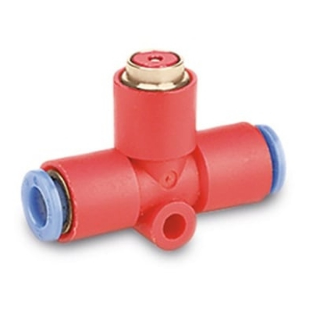 Picture of Push Button Pneumatic Relay Pressure Release Valve KE Series, One-Touch Fitting 6 mm, 2.5mm, III B, SMC, KEB06