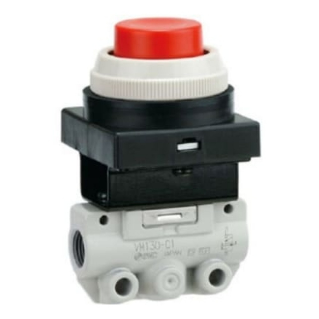 Picture of Roller Lever 2/2 Mechanical Valve VM100 Series, R 1/8, 1/8in, Series VM100, SMC, VM121-01-01A