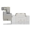 Picture of 5/2 Pneumatic Solenoid Valve - Solenoid/Pilot G 1/4 SY7000 Series 24V dc, SMC, SY7120-5DZ-02F-Q
