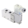 Picture of 5/2 Pneumatic Solenoid Valve - Solenoid/Spring G 1/4 VF3000 Series 110→120V ac, SMC, VF3130-3DZ1-02F