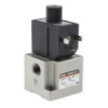 Picture of 3/2 Pneumatic Solenoid Valve - Spring/Solenoid G 1/4 VT317 Series 24V dc, SMC, EVT317-5DO-02F-Q
