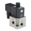 Picture of 3/2 Pneumatic Solenoid Valve - Spring/Solenoid G 1/4 VT317 Series 24V dc, SMC, EVT317-5D-02F-Q