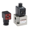 Picture of 3/2 Pneumatic Solenoid Valve - Spring/Solenoid G 1/4 VT317 Series 24V dc, SMC, EVT317-5D-02F-Q