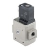 Picture of Pneumatic Solenoid Valve - Solenoid/Pilot/Spring G 1/4 EAV2000 Series 24V dc, SMC, EAV2000-F02-5YO-Q