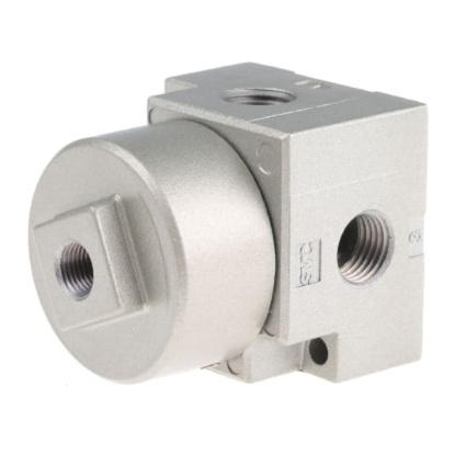 Picture of 3/2 Pneumatic Solenoid Valve - Spring/Pilot Rc 1/4 VTA315 Series, SMC, VTA315-02