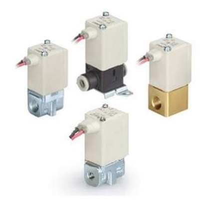 Picture of 2/2 NC Pneumatic Solenoid Valve - One-Touch Fitting 6 mm VDW Series 24V dc, SMC, VDW22JA
