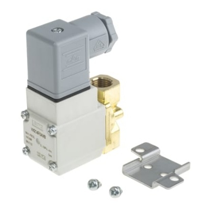 Picture of 2/2 Pneumatic Solenoid Valve - Solenoid/Spring G 1/4 VX21 Series 24V dc, SMC, VX214FGAXB
