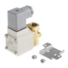 Picture of 2/2 Pneumatic Solenoid Valve - Solenoid/Spring G 1/4 VX22 Series 230V ac, SMC, VX224ELAXB