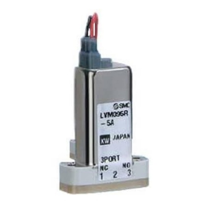 Picture of 2/3 Port Solenoid Valve Solenoid Valve - LVM07 Series 12V dc, SMC, LVM095R-5A-6-Q
