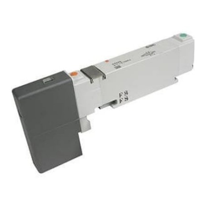Picture of 2-Position Single Solenoid Valve - Air VQC2000 Series 24V dc, SMC, VQC2100N-51