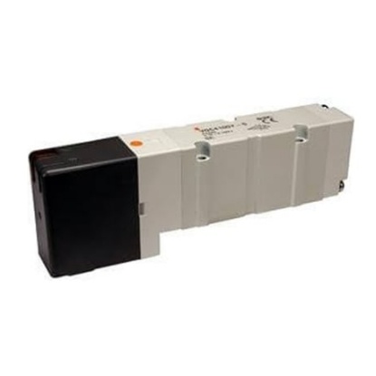 Picture of 2-Position Single Solenoid Valve - Air VQC4000 Series 24V dc, SMC, VQC4100-51