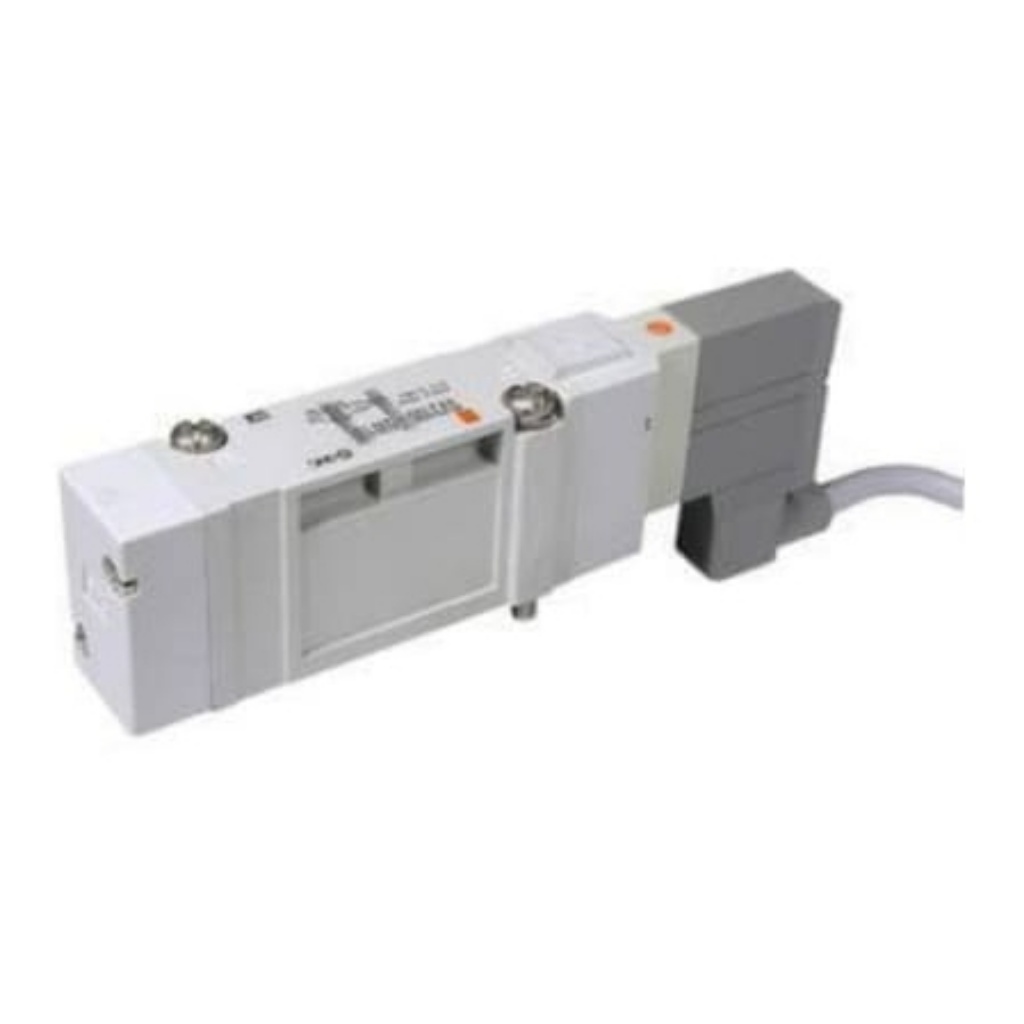 Picture of 2 Position Single Valve Pneumatic Solenoid Valve - Air SV2000 Series, SMC, SV2100-5W1U