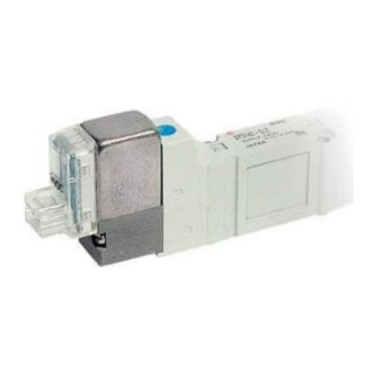 Picture of 2 Position Single Valve Pneumatic Solenoid Valve - Air SY3000 Series, SMC, SY3140-6LOZ-Q