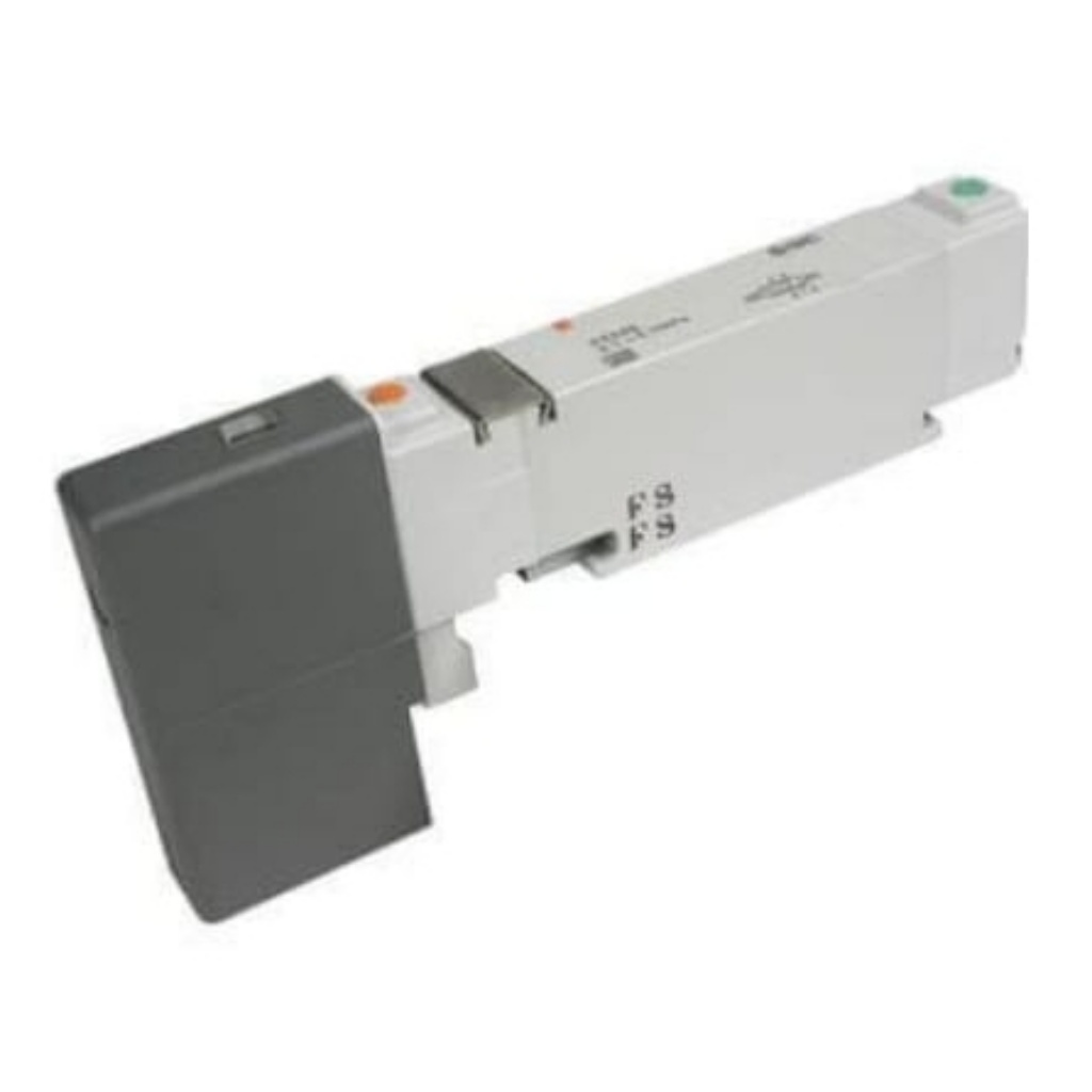 Picture of 2 Position Single Valve Pneumatic Solenoid Valve - Electrical VQC2000 Series, SMC, VQC2100KN-5B1