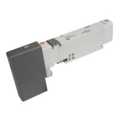 Picture of 2 Position Single Valve Pneumatic Solenoid Valve - Electrical VQC2000 Series, SMC, VQC2100KN-5B1