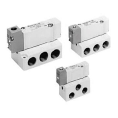 Picture of 2 Position Single Valve Pneumatic Solenoid Valve - Solenoid SYA5000 Series, SMC, SYA5140