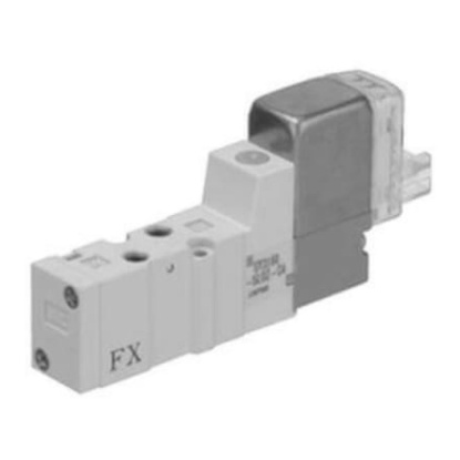 Picture of 2 Position Single Valve Pneumatic Solenoid Valve - Solenoid SYJ3000 Series, SMC, SYJ3143-6LOZ-Q