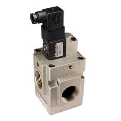 Picture of 3/2 NC Pneumatic Solenoid Valve - G 3/4 VG342 Series 24V dc, SMC, VG342-5DZ-06FA-Q